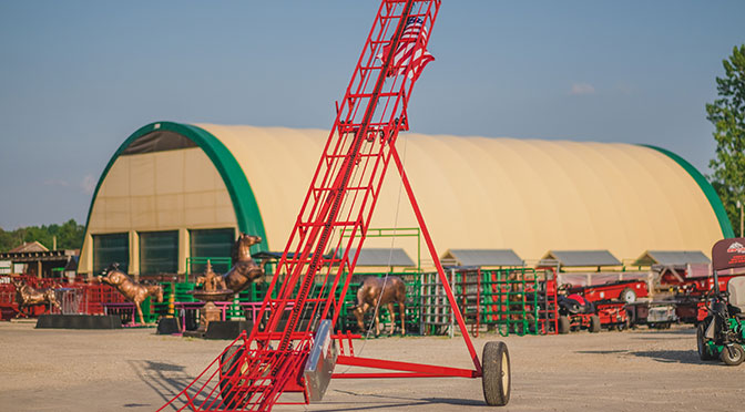 16’ Hay Elevator Base Unit - Cashmans Hay Elevator