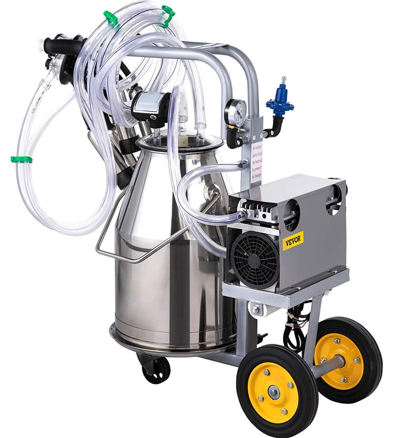 Happybuy Electric Milking Machine 25L