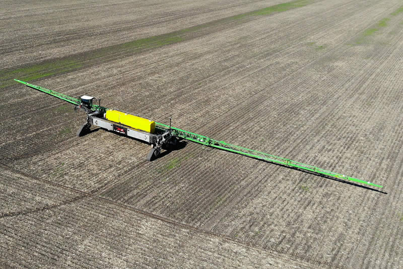 NEXAT GmbH - The crop protection implement from the company Dammann with a working width of up to 70m
