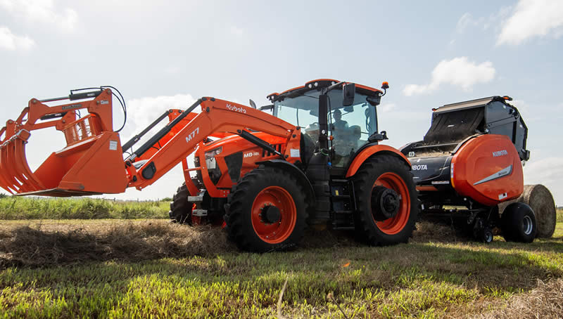 Hydraulics & 3-point hitch - Biggest Kubota Tractor