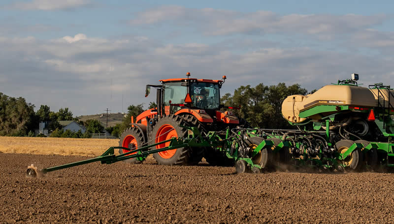 Precision farming - Biggest Kubota Tractor