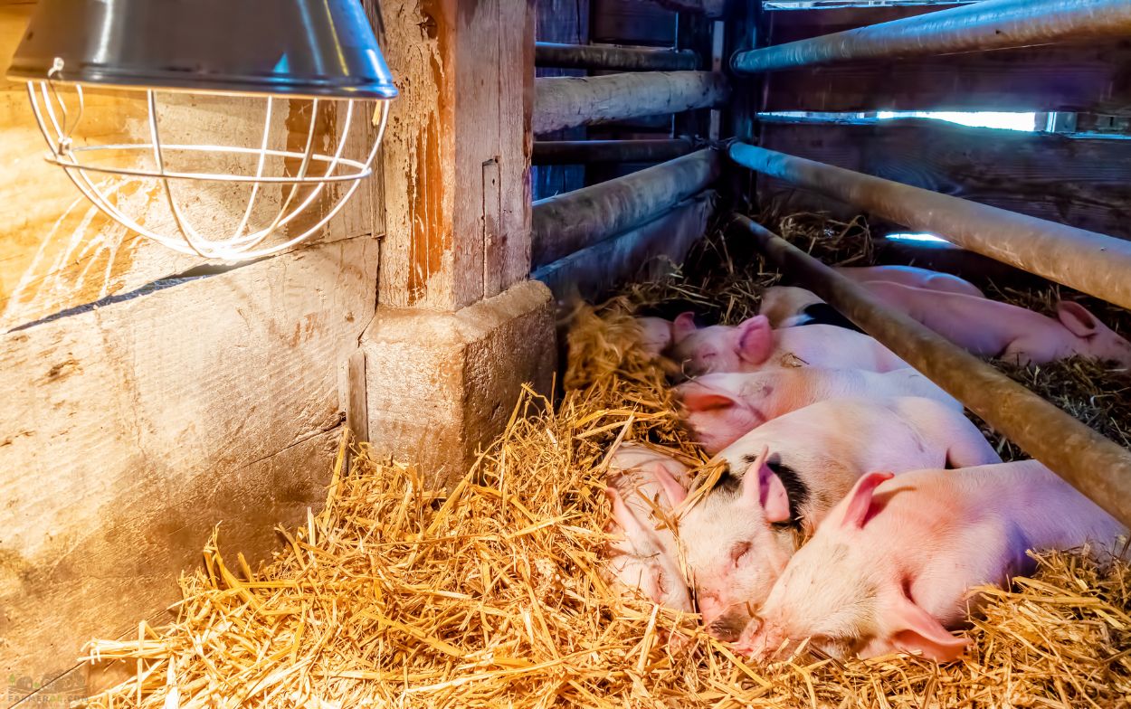 Heating and Temperature Management for Piglets