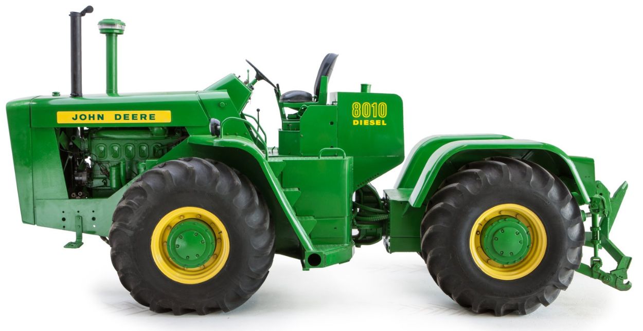 John Deere 8010, First Articulated Tractor