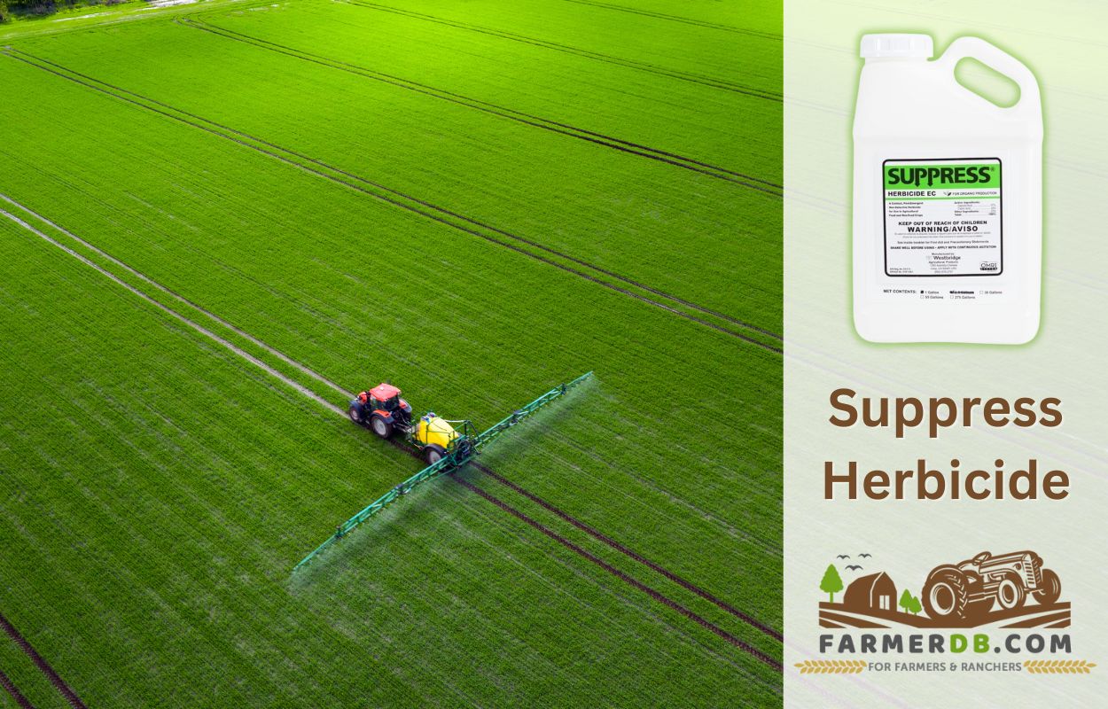 Suppress herbicide