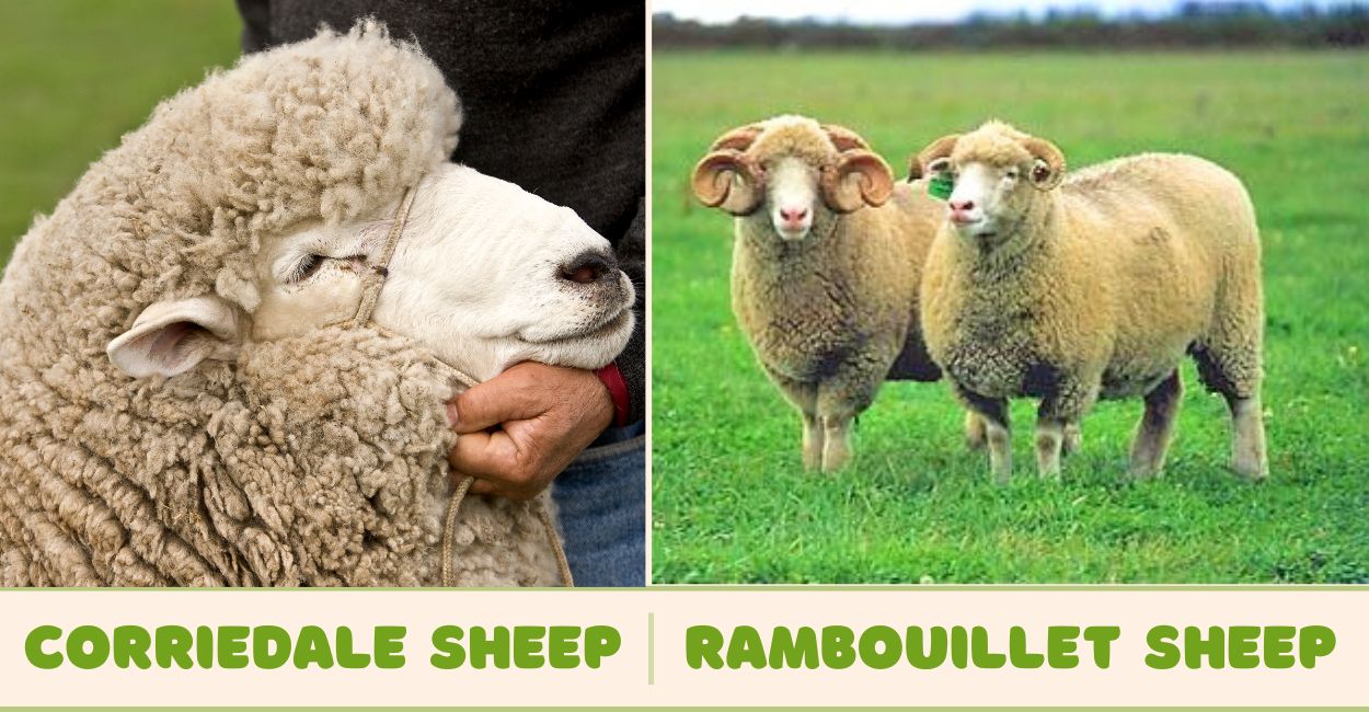 Corriedale and Rambouillet Sheep