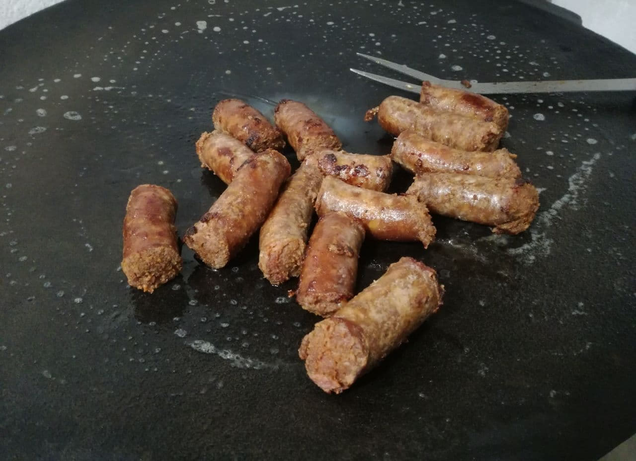 Large White Pig Sausages - Homemade