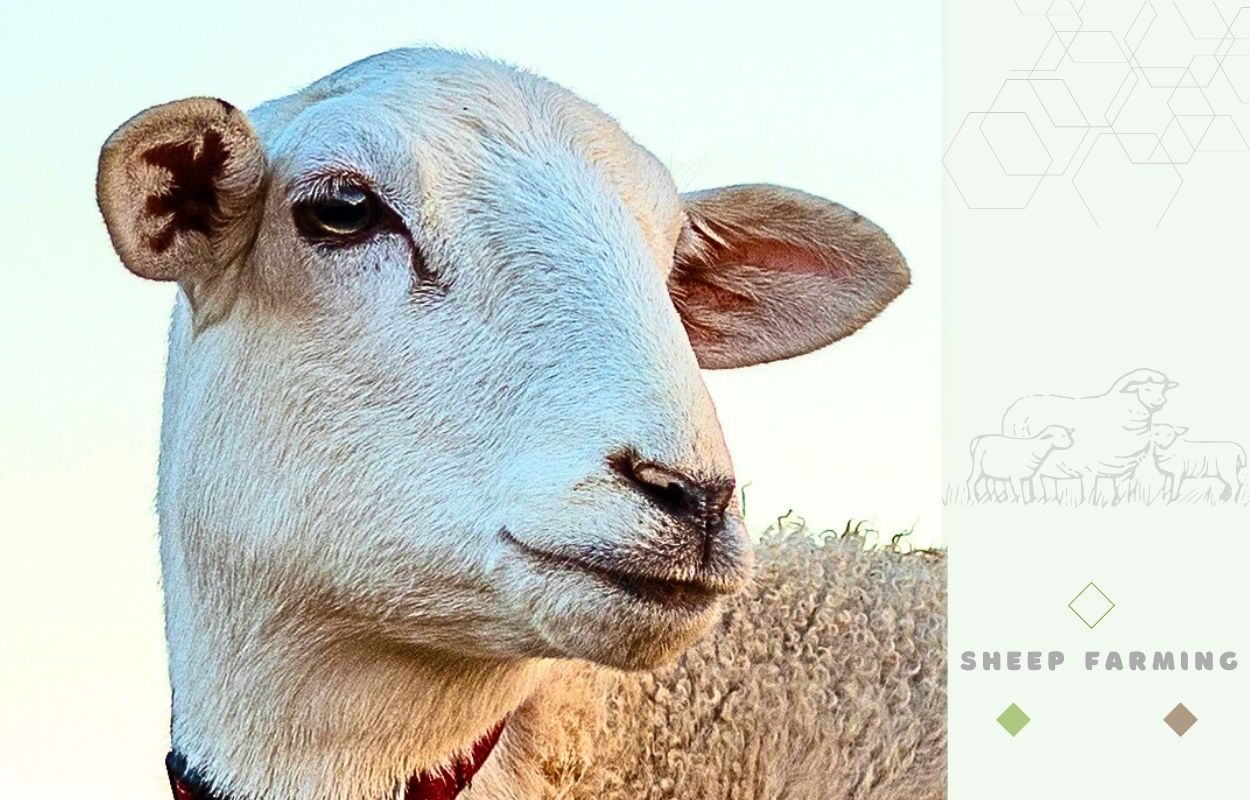 Katahdin Sheep Head, Face, Eyes